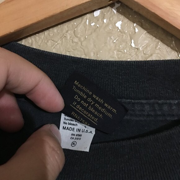 Budweiser Iguana Beer We Could've Been Huge T-Shirt Large (XL Tag) Faded Black - Picture 4 of 7